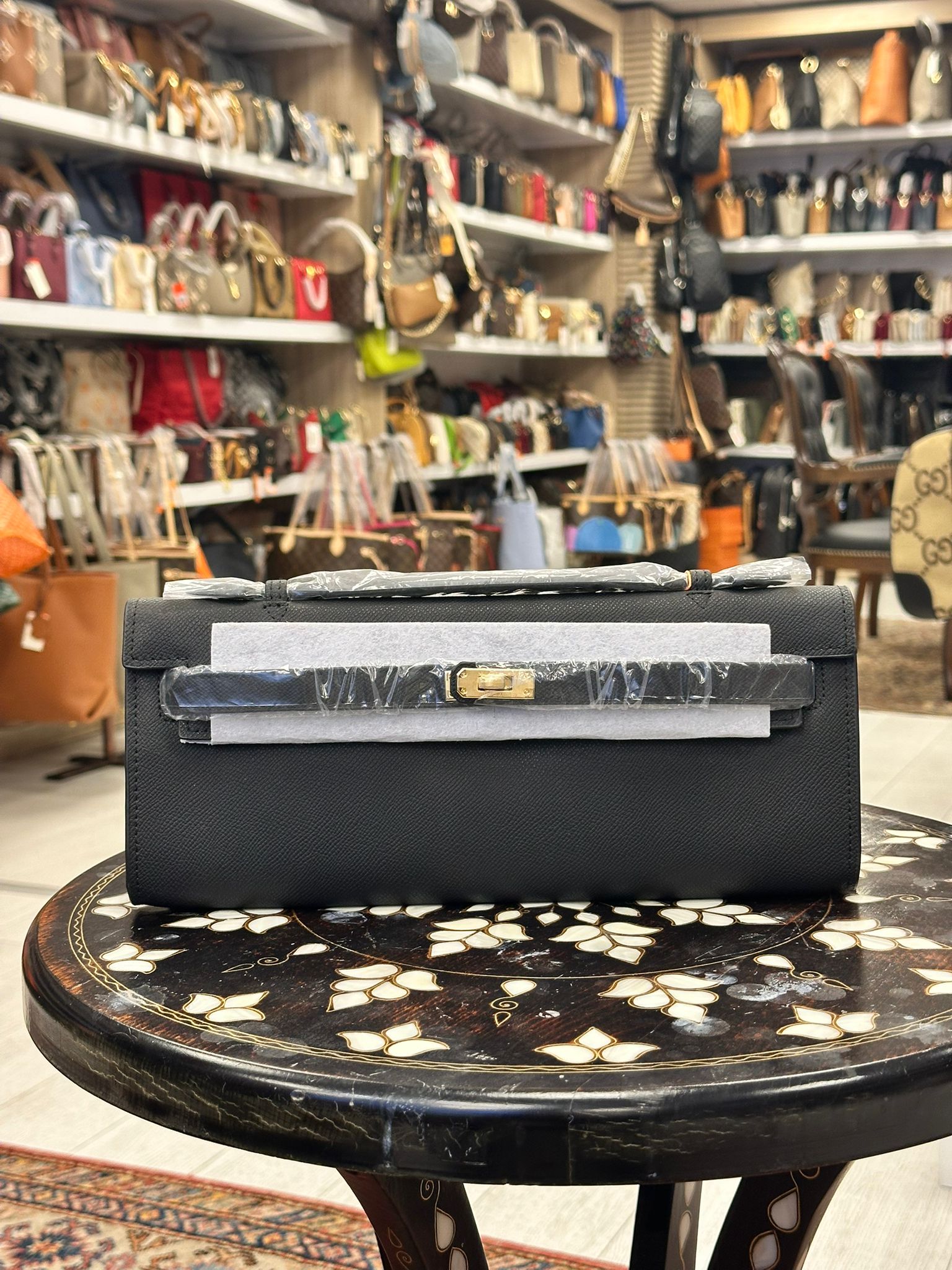 Hermes Kelly Cut Cluch