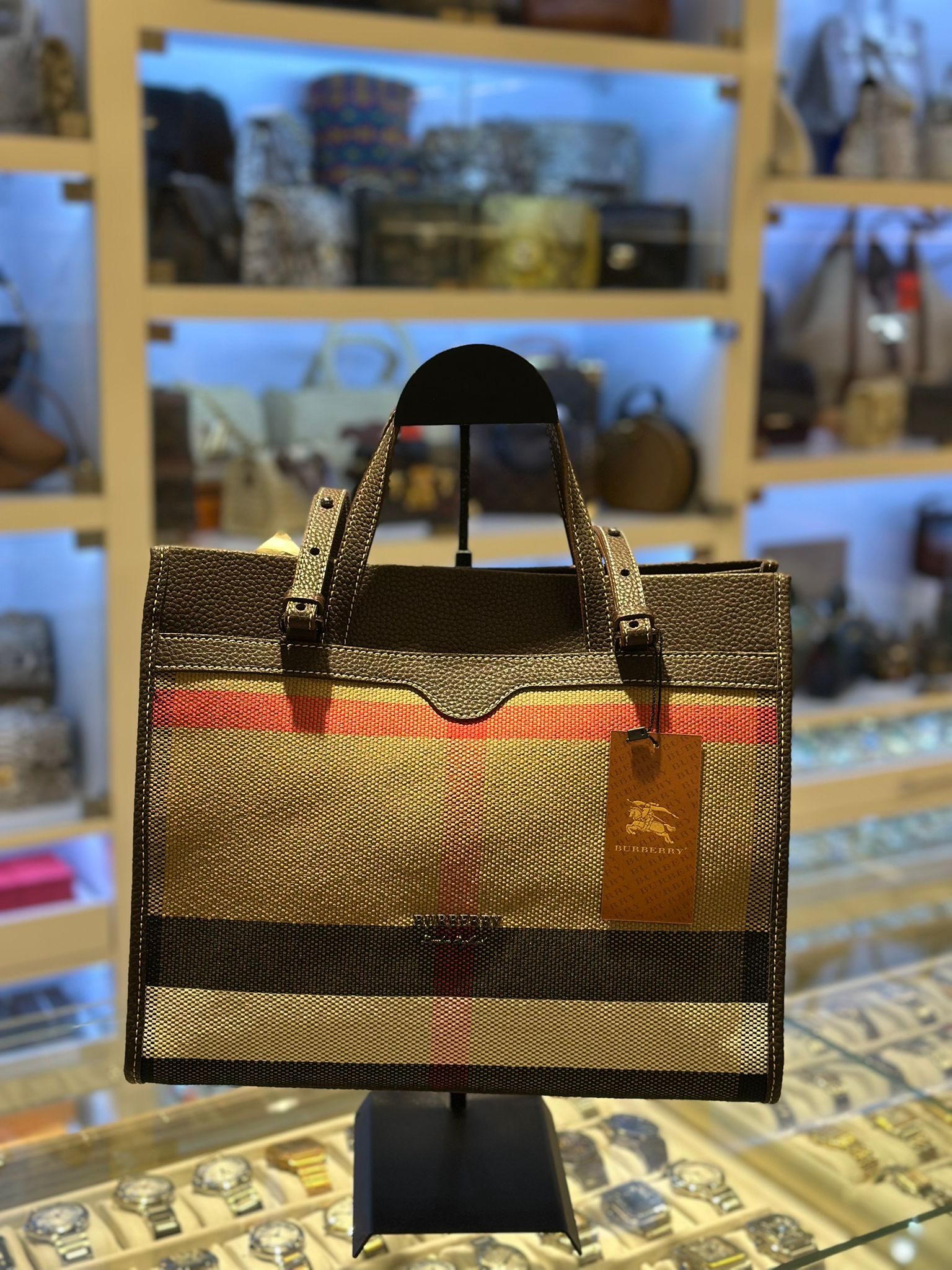 Burberry Tote Bag Large