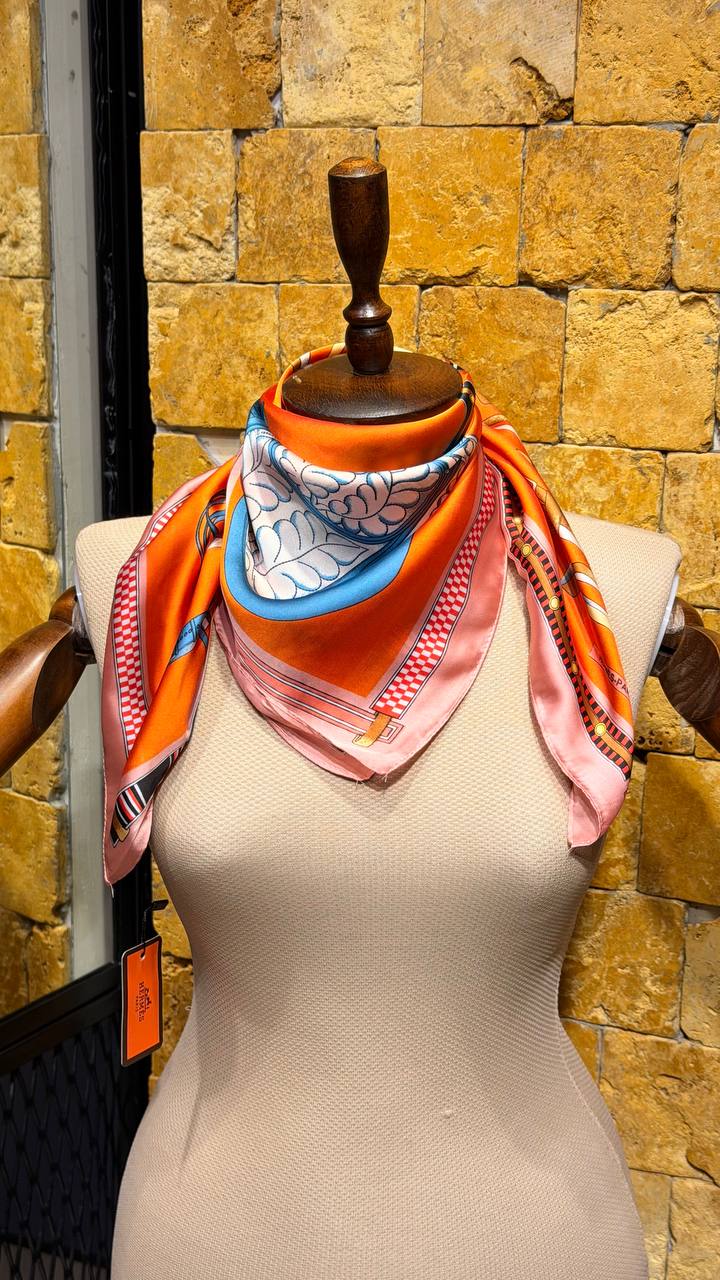 Hermes silk Shawl 6