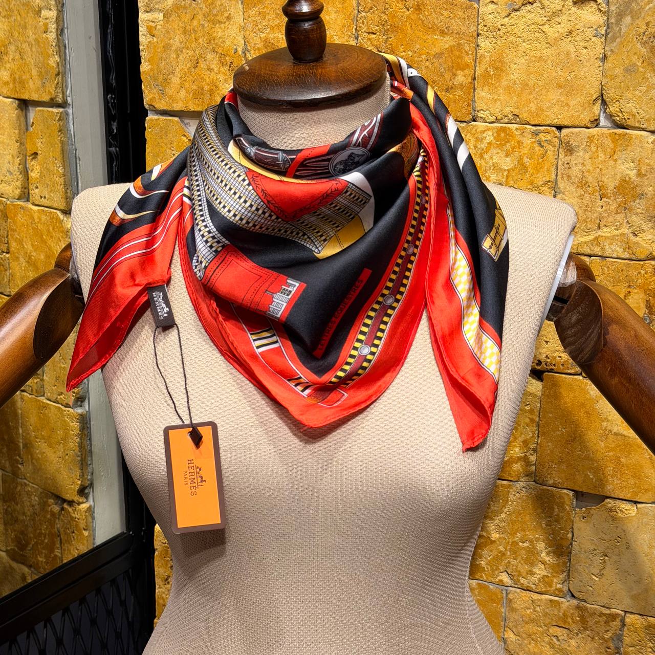 Hermes silk Shawl 8