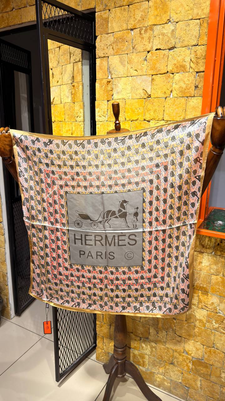 Hermes silk Shawl 3