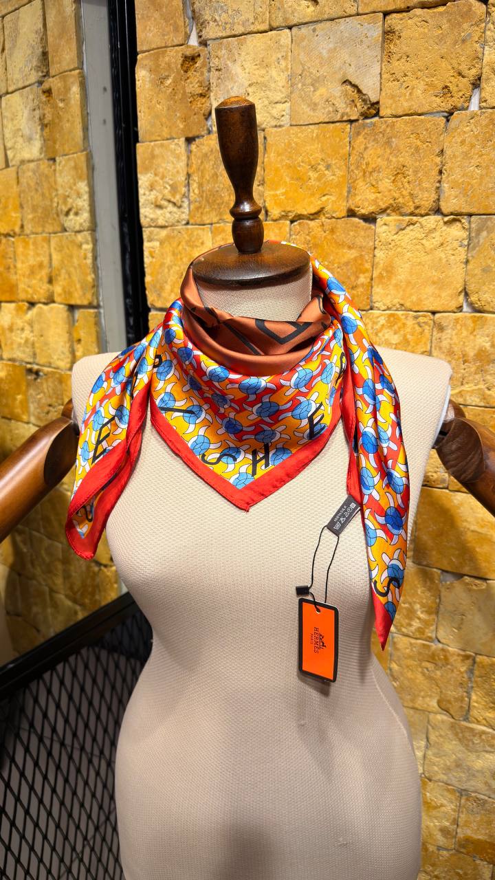 Hermes silk Shawl 4