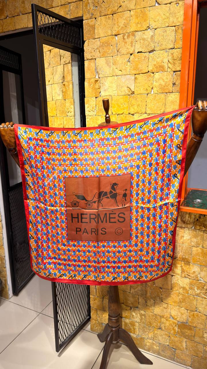 Hermes silk Shawl 4