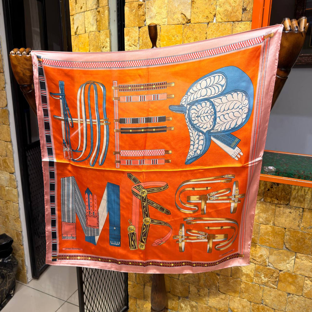 Hermes silk Shawl 6