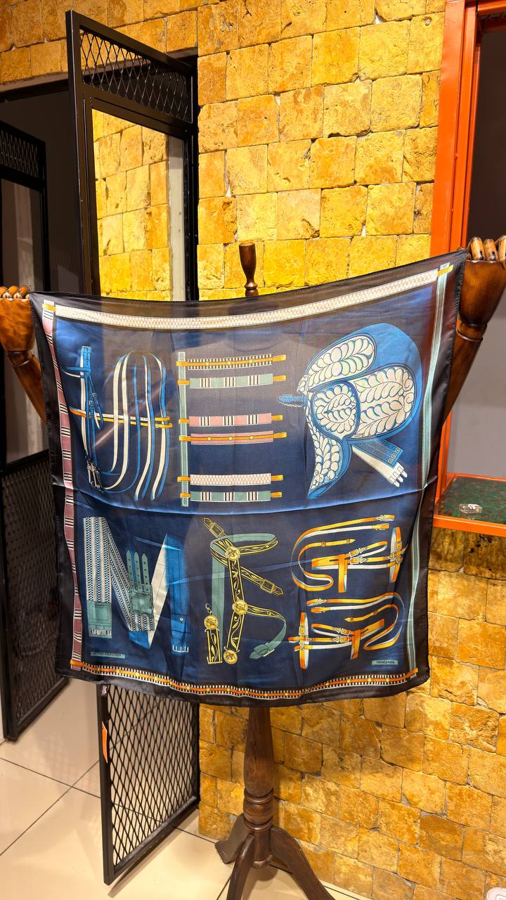 Hermes silk Shawl 7